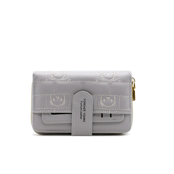 Grey Casual Wallet W00W00029